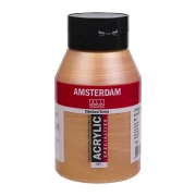 TALENS AMSTERDAM COLOUR ACRYLIC 1000 ML 803 - DEEP GOLD