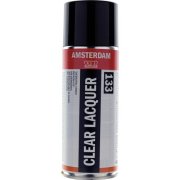 AMSTERDAM ACRYLIC CLEAR LACQUER 133 LAKIER TRANSPARENTNY POŁYSK 400ML