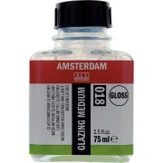 AMSTERDAM GLAZING MEDIUM DO LASERUNKU POŁYSK 018 75 ML