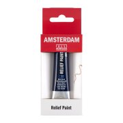 AMSTERDAM RELIEF PAINT 20ML DEEP BLUE