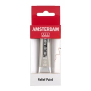 AMSTERDAM RELIEF PAINT 20ML PEWTER