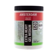 AMSTERDAM EXTRA HEAVY GEL MEDIUM GLOSS 021 1000 ml