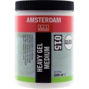 AMSTERDAM HEAVY GEL MEDIUM GLOSS 015 1000 ml 