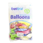 ALIGA BALONY METALICZNE MIX 12" - 100 SZTUK