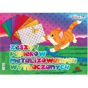 ALIGA Zeszyt papierów kolorowych metalizowanych wytłaczanych B5