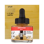 AMSTERDAM ACRYLIC INK 30 ml - LIGHT GOLD