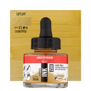 AMSTERDAM ACRYLIC INK 30 ml - LIGHT GOLD