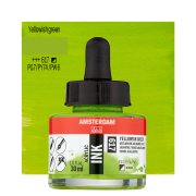 AMSTERDAM ACRYLIC INK 30 ml - YELLOWISH GREEN