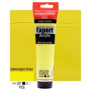 AMSTERDAM EXPERT ACRYLIC 150ml CADMIUM YELLOW LEMON 207