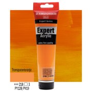 AMSTERDAM EXPERT ACRYLIC 150ml TRANSPARENT ORANGE 218