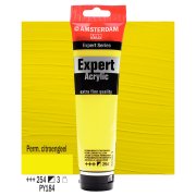 AMSTERDAM EXPERT ACRYLIC 150ml PERMANENT LEMON YELLOW 254