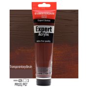 AMSTERDAM EXPERT ACRYLIC 150ml TRANSPARENT OXIDE BROWN 426