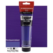 AMSTERDAM EXPERT ACRYLIC 150ml PERMANENT BLUE VIOLET OPAQUE 581