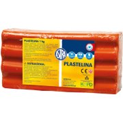 ASTRA plastelina 1 kg - czerwona