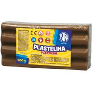 ASTRA plastelina 500 g - brązowa