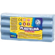 ASTRA plastelina 500 g - niebieska jasna