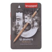 BRUYNZEEL EXPRESSION SERIES OŁÓWKI ZESTAW 12 SZTUK W METALOWEJ KASETCE