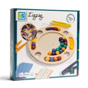 BS TOYS DREWNIANA GRA SENSORYCZNA ZIGZAG