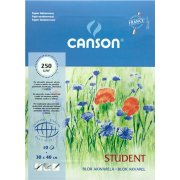 CANSON BLOK AKWARELOWY STUDENT 250G 30X40 10 ARKUSZY