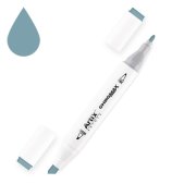 Chromax Marker z podwójną końcówką 105 Blue Grey BG3