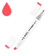 Chromax Marker z podwójną końcówką 04 Fluorescent Coral Red