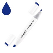 Chromax Marker z podwójną końcówką 71 Cobalt Blue