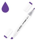 Chromax Marker z podwójną końcówką 81 Deep Violet