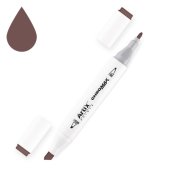 Chromax Marker z podwójną końcówką 92 Chocolate