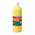 CREALL BASIC COLOR - farba plakatowa 1l - żółta jasna