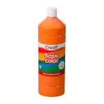 CREALL BASIC COLOR - farba plakatowa 1l - pomarańczowa