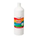 CREALL BASIC COLOR - farba plakatowa 1l - biała