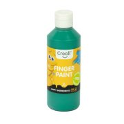 CREALL Fingerpaint farba do malowania palcami  750ml - ZIELONA - bez konserwantów