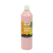 CREALL Fingerpaint farba do malowania palcami  750ml - RÓŻOWA - bez konserwantów