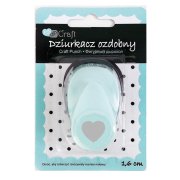 DP CRAFT DZIURKACZ OZDOBNY 1,6 CM - SERDUSZKO