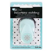 DP CRAFT DZIURKACZ OZDOBNY 1,6 CM - KWIATEK