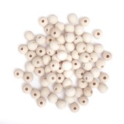 DP CRAFT KORALIKI DREWNIANE KULKI 12 MM, 40 G