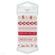 DP CRAFT TASIEMKI BAWEŁNIANE SCANDI CHRISTMAS 6x2m