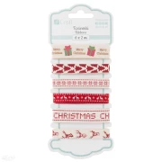 DP CRAFT TASIEMKI BAWEŁNIANE SCANDI CHRISTMAS 6x2m