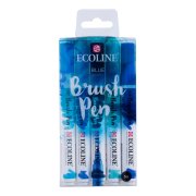 TALENS ECOLINE BRUSHPEN X5 BLUE