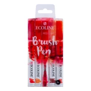 TALENS ECOLINE BRUSHPEN X5 RED