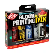 ESSDEE PREMIUM BLOCK PRINTING INK - PACK OF 5