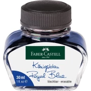 Faber-Castell Atrament niebieski wymazywalny 30 ml.