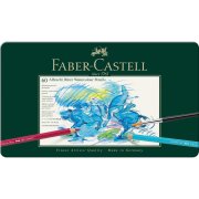 FABER-CASTELL DURER KREDKI AKWARELOWE 60 KOL. W METALOWYM PIÓRNIKU