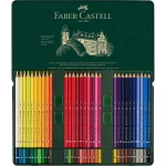 FABER-CASTELL DURER KREDKI AKWARELOWE 60 KOL. W METALOWYM PIÓRNIKU