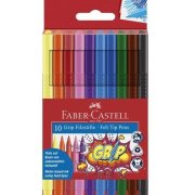 FABER CASTELL FLAMASTRY GRIP 10 KOL.