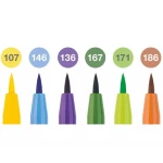 FABER-CASTELL PITT ARTIST PEN SUMMER SET 6 SZT