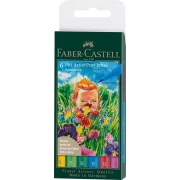 FABER-CASTELL PITT ARTIST PEN SET SPRING 6 SZT