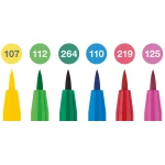 FABER-CASTELL PITT ARTIST PEN SET SPRING 6 SZT