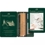 FABER-CASTELL PITT MONOCHROME 12 SZTUK