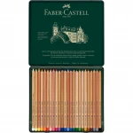 FABER CASTELL PITT PASTEL PENCILS 24 KOL. OPAKOWANIE METALOWE